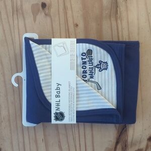 NHL Toronto Maple Leafs baby blanket